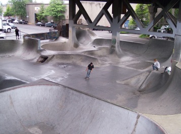 Burnside Skate Park. Source: Rufus Kevin Guy via Flickr